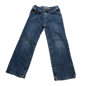 Children’s Place Kids Straught Blue Jeans Adjustable Size 4T